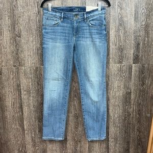 Loft Relaxed Straight NWT Jeans 25/0